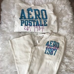 Aeropostale set sweatpants & hoodie
